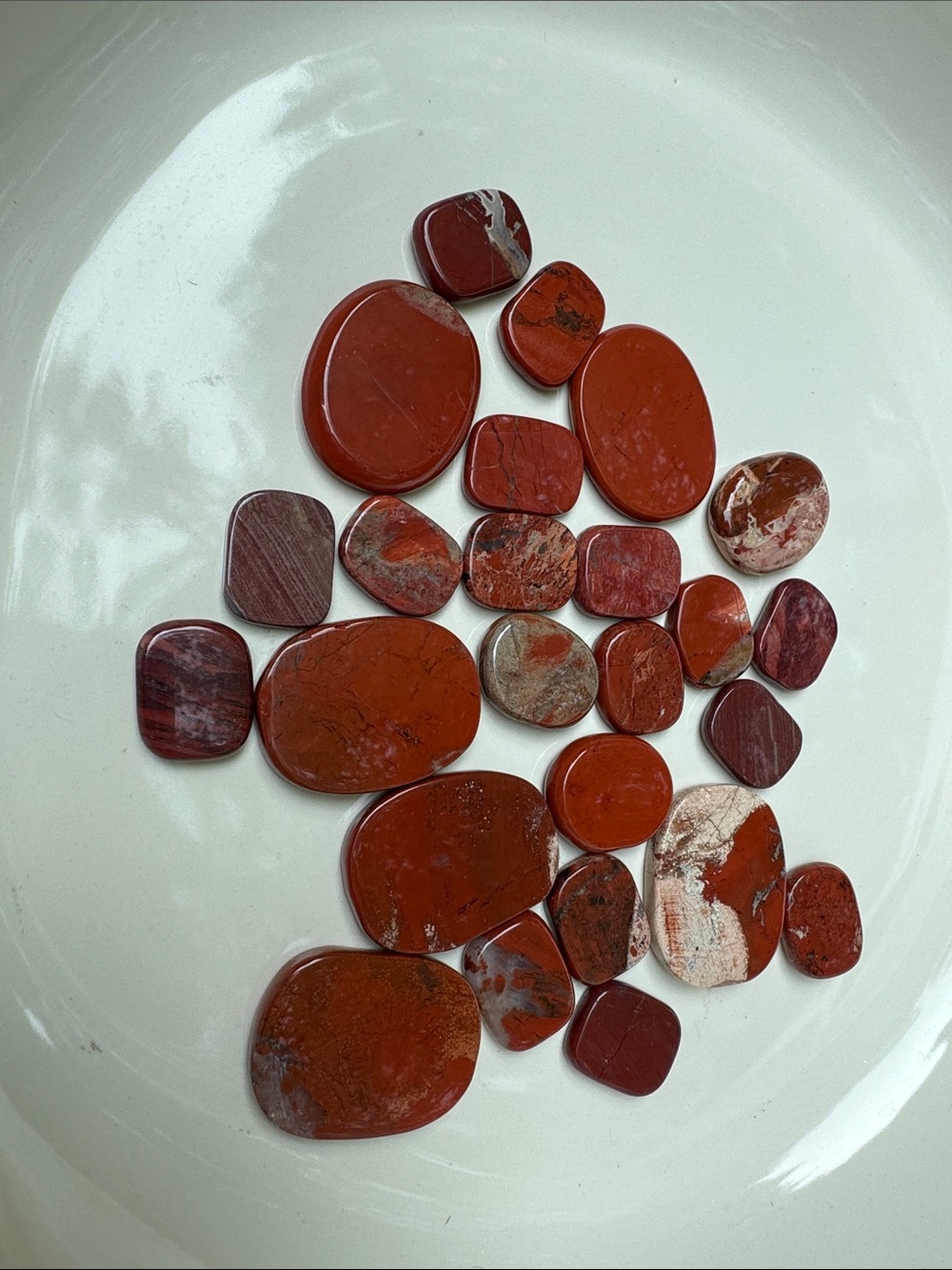 Red Jasper Polished Gemstone - Natural Red Stones